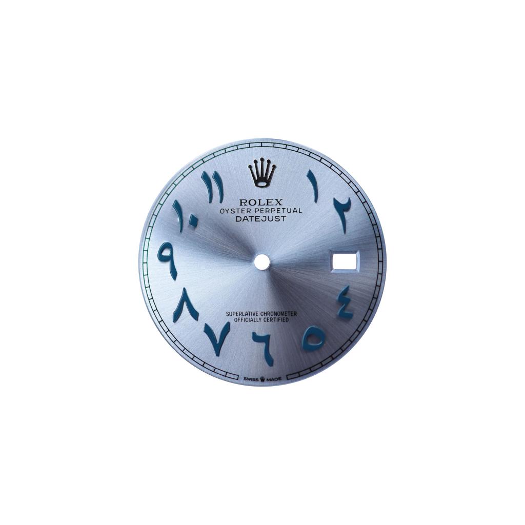 Custom Rolex Datejust 126334 Ice Blue Sunburst Dial with Arabic Numerals 41mm - Cal 3235