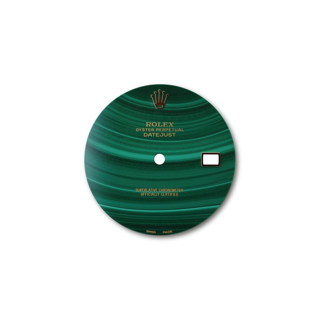 Custom Rolex Datejust 116234 Green Malachite Dial 36mm - Cal 3135 3035