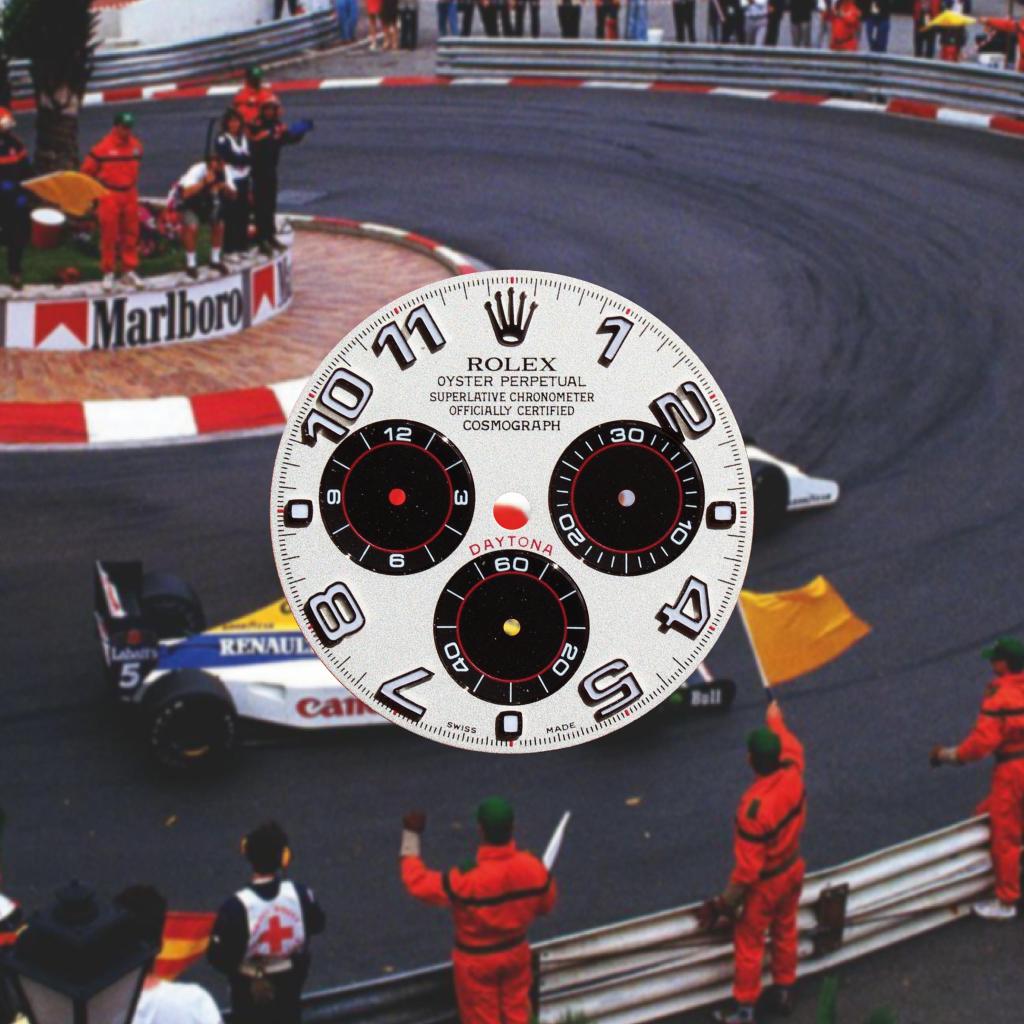 Custom Rolex Daytona 116509 Panda White Racing Dial 40mm - Cal 4130