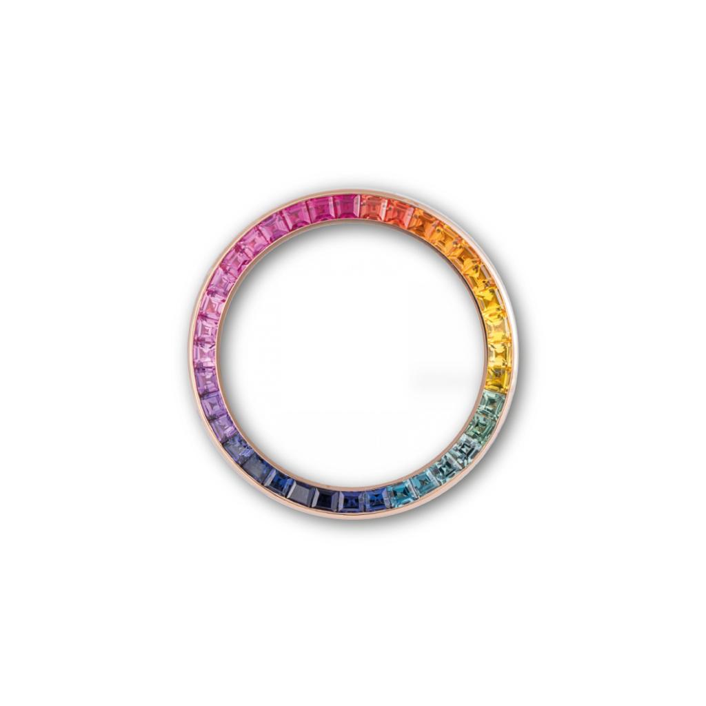 Custom Rolex Daytona 116595RBOW Rainbow Bezel