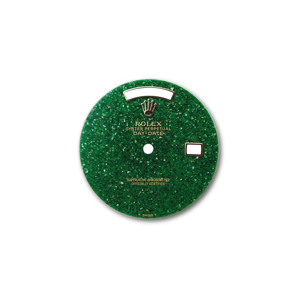 Custom Rolex Day-Date 118238 Green Aventurine Dial 36mm - Cal 3155